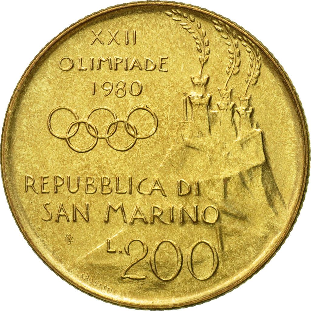サンマリノ 200リラ硬貨☆1979年／未使用／国際連合食糧農業機関 サンマリノ 200リラ硬貨☆1979年／未使用／国際連合食糧農業機関