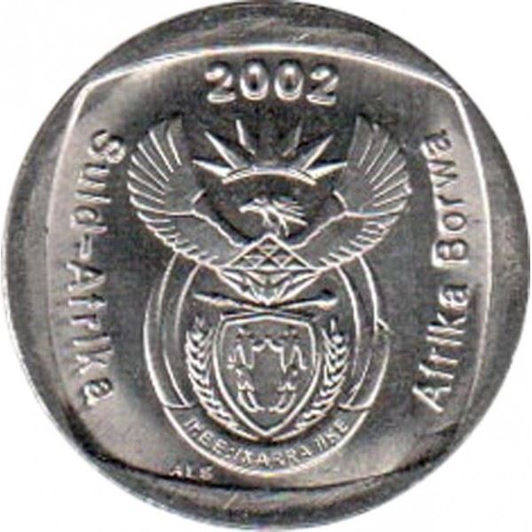 South Africa 1 Rand Coin | World Summit | KM275 | 2002