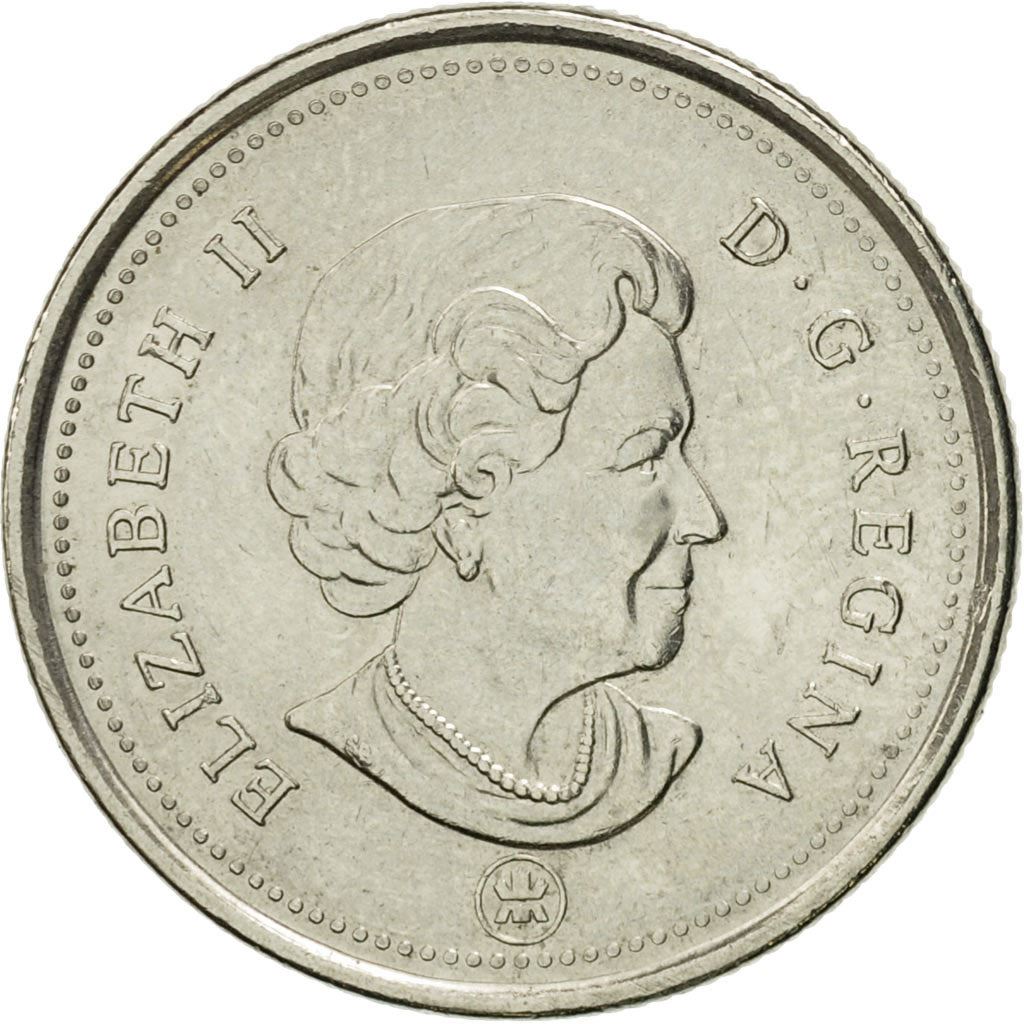 Canada | 25 Cents Coin | Nickel plated steel | KM:493 | 2003-2022