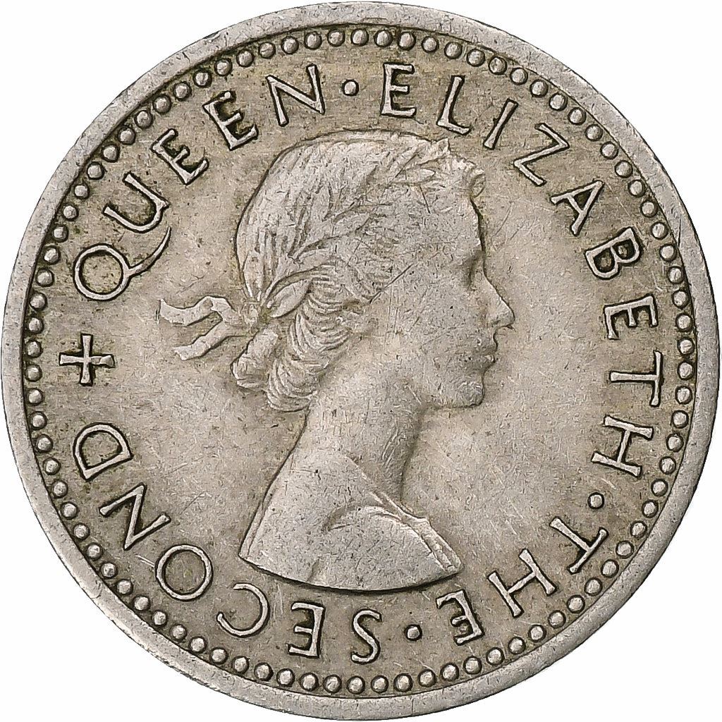 Rhodesia and Nyasaland | 3 Pence Coin | Elizabeth II | Flame Lily | Km:3 | 1955 - 1964