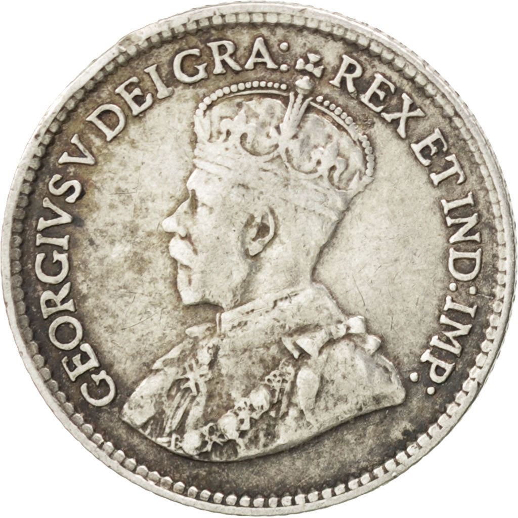 Canada | 5 Cents Coin | Silver | KM:22 | 1912-1919
