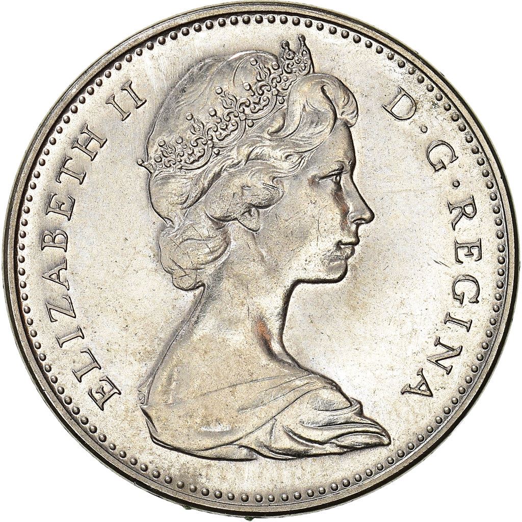 Canada | 5 Cents Coin | Nickel | Rabbit | KM:66 | 1967