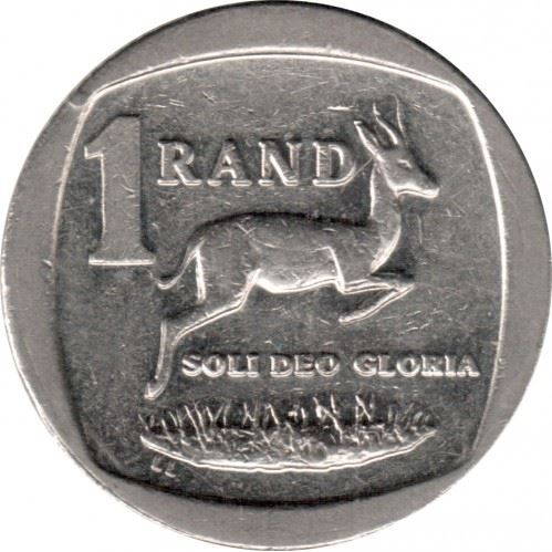 South Africa 1 Rand Afrika Borwa - Aforika Borwa Coin KM504 2011 - 2013