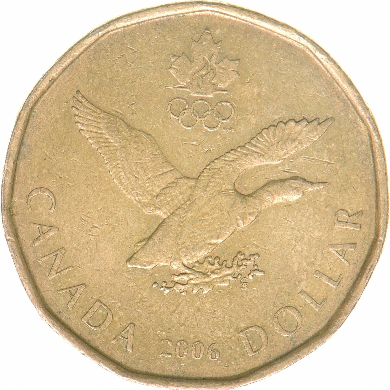 Canada | 1 Dollar Munt | Lucky Loonie | Km:630 | 2006