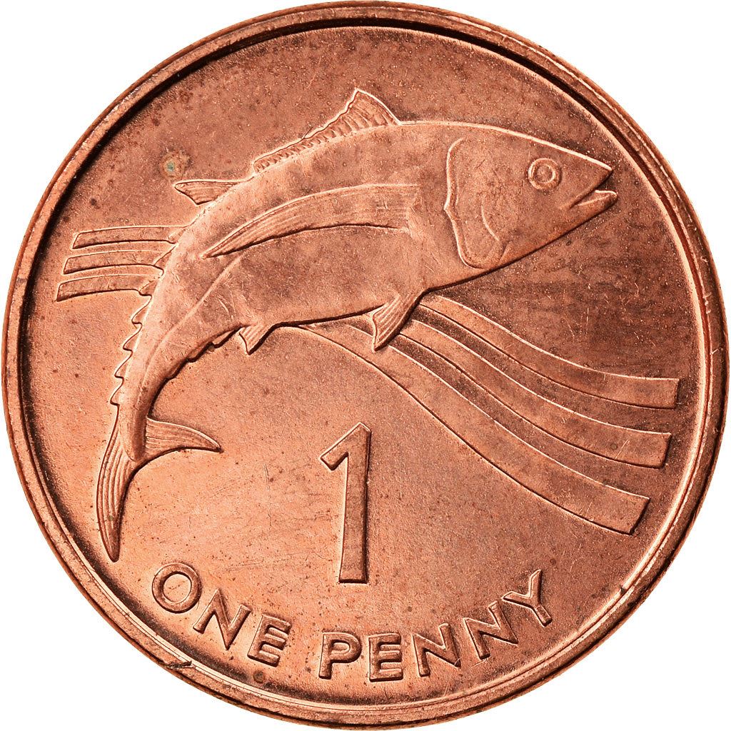 Sant'Elena e Ascensione | Moneta da 1 Penny | Elisabetta II | Tonno | Km:13A | 1997 - 2022