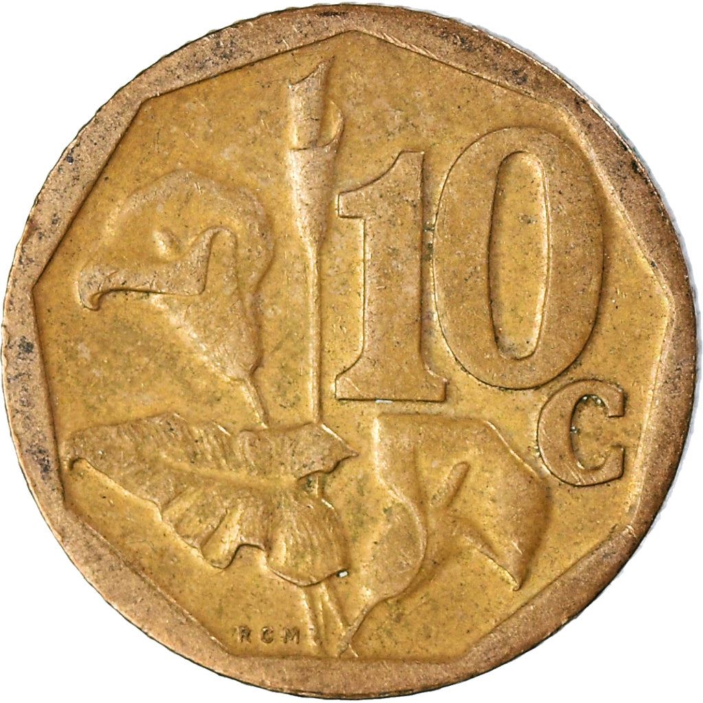 South Africa 10 Cents English Legend - South Africa Coin KM347 2003
