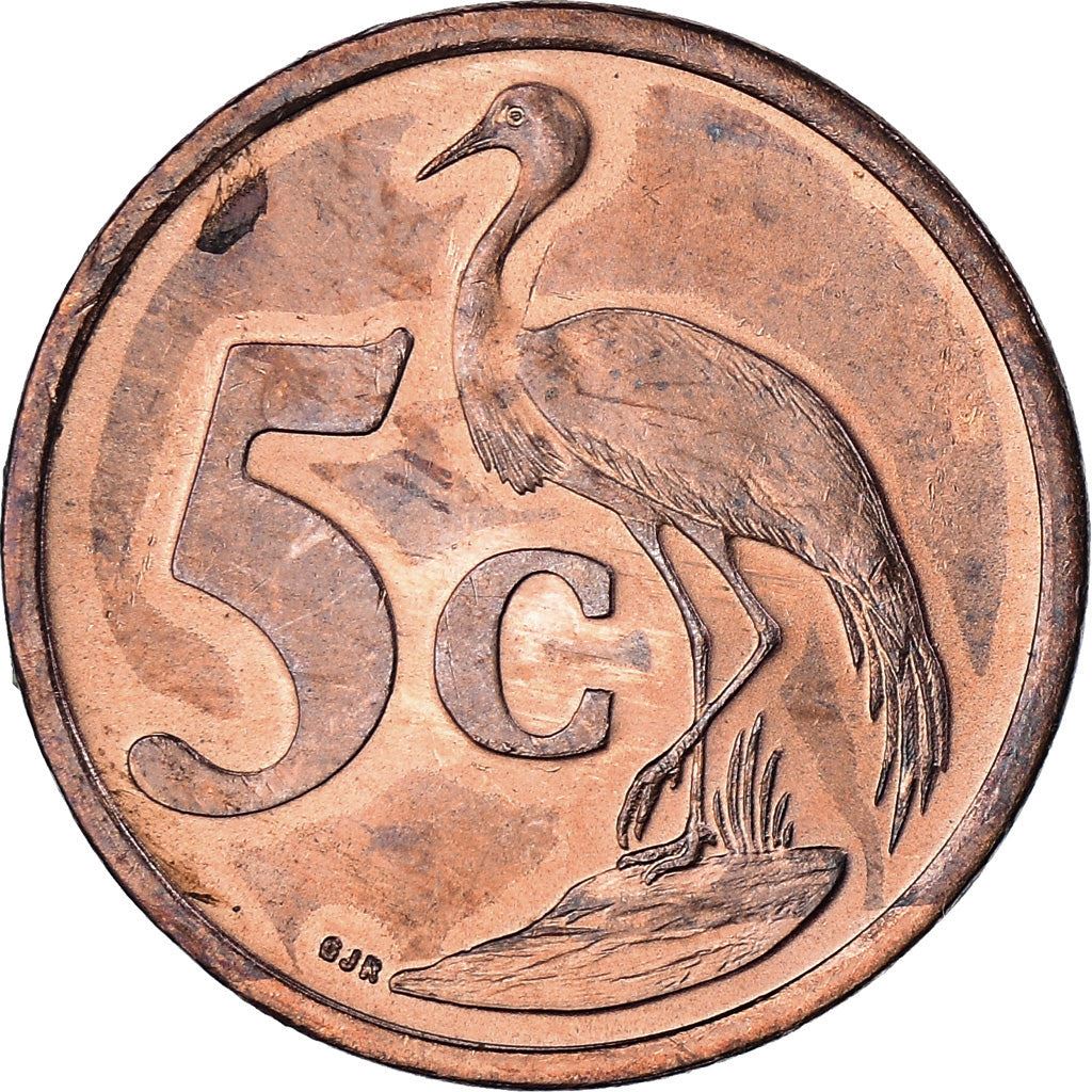South Africa 5 Cents Coin | Tsonga Legend - AFRIKA-DZONGA | KM223 | 2000 - 2001