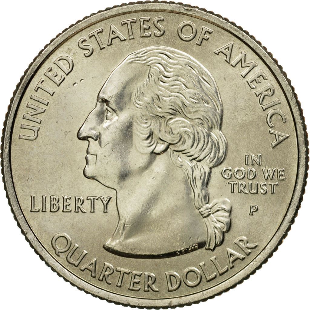United States | 1/4 Dollar Coin | Iowa | Km:358 | 2004