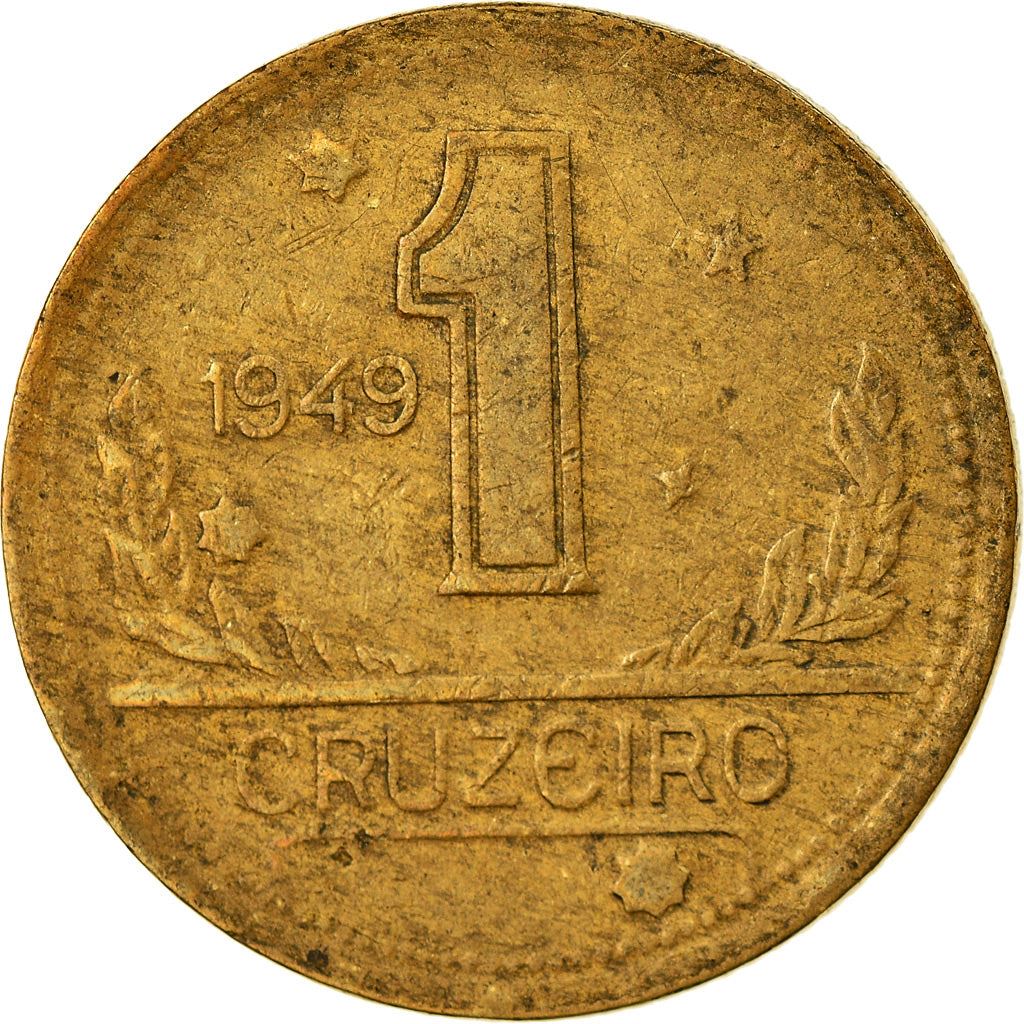 Moneta Brasile 1 Cruzeiro | KM558 | 1942 - 1956