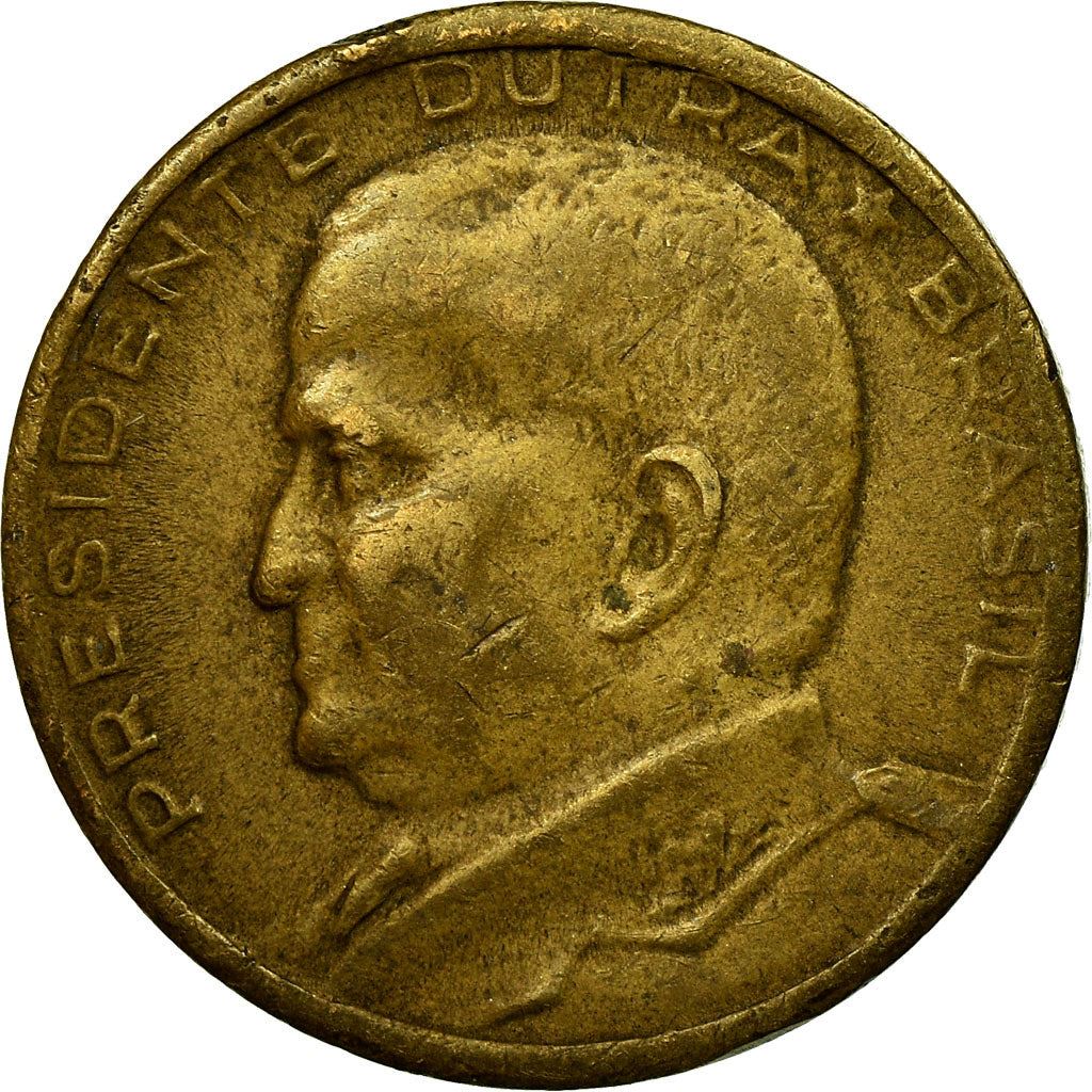 Brasil | Moeda 50 Centavos | Eurico Gaspar Dutra | Km:563 | 1948 - 1956