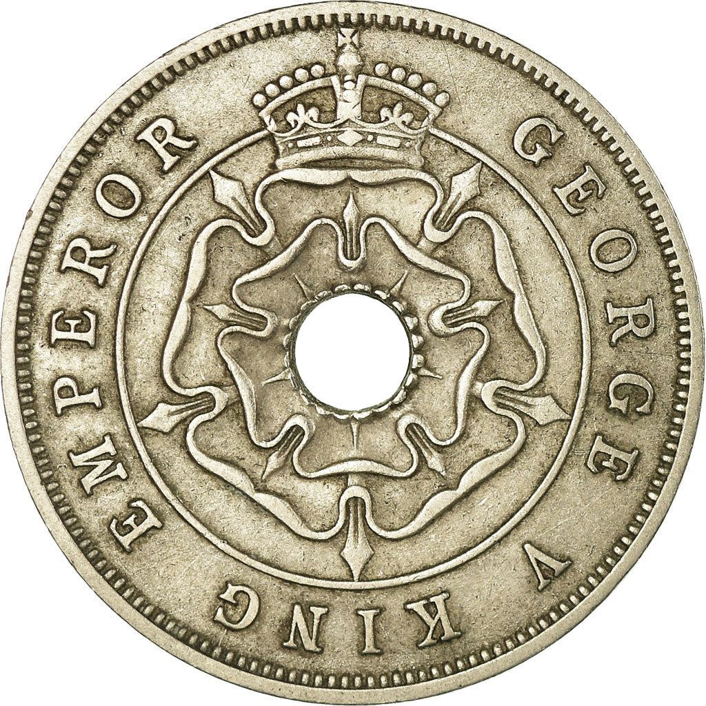 Southern Rhodesia | 1 Penny Coin | Crowned Flower | KM:7 | 1934 - 1936