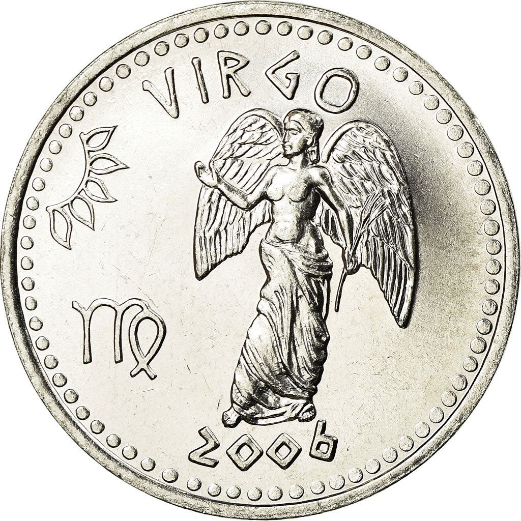 Somaliland | 10 Shillings Coin | Virgo | Stainless steel | KM:14 | 2006
