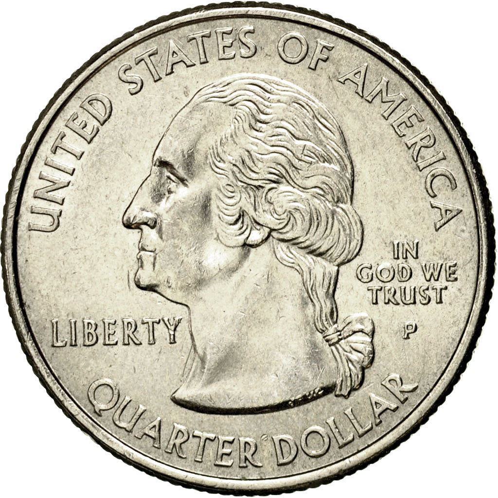 United States | 1/4 Dollar Coin | California | Km:370 | 2005
