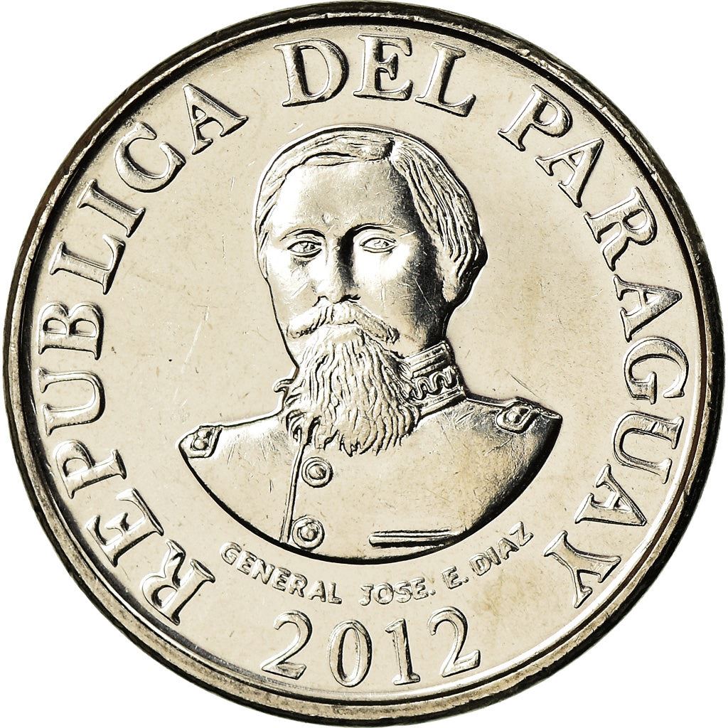 Paraguay | 100 Guaranies Coin | José Eduvigis Díaz | Km:177B | 2006 - 2022