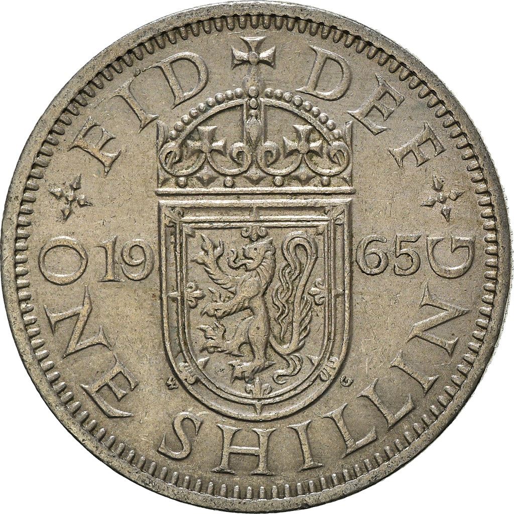 United Kingdom | 1 Shilling Coin | Elizabeth II | Km:905 | 1954 - 1970