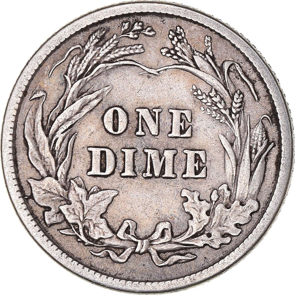 United States | 1 Dime Coin | Barber Dime | KM:113 | 1892 - 1916