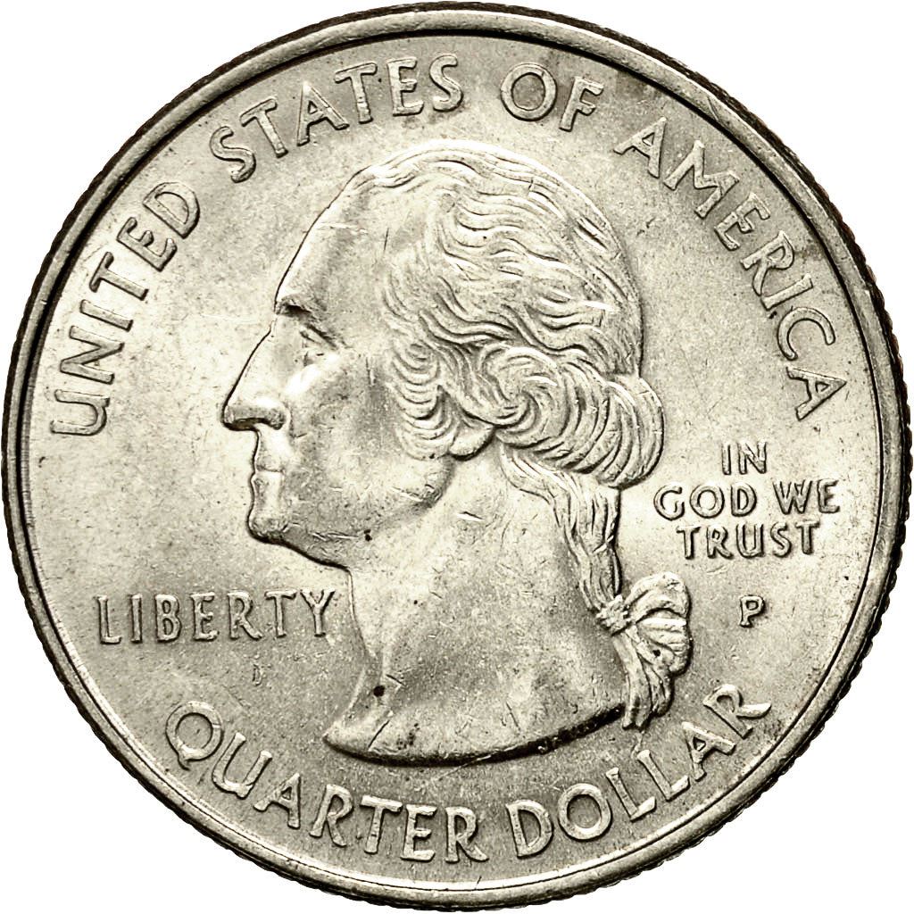 United States | 1/4 Dollar Coin | Connecticut | Km:297 | 1999