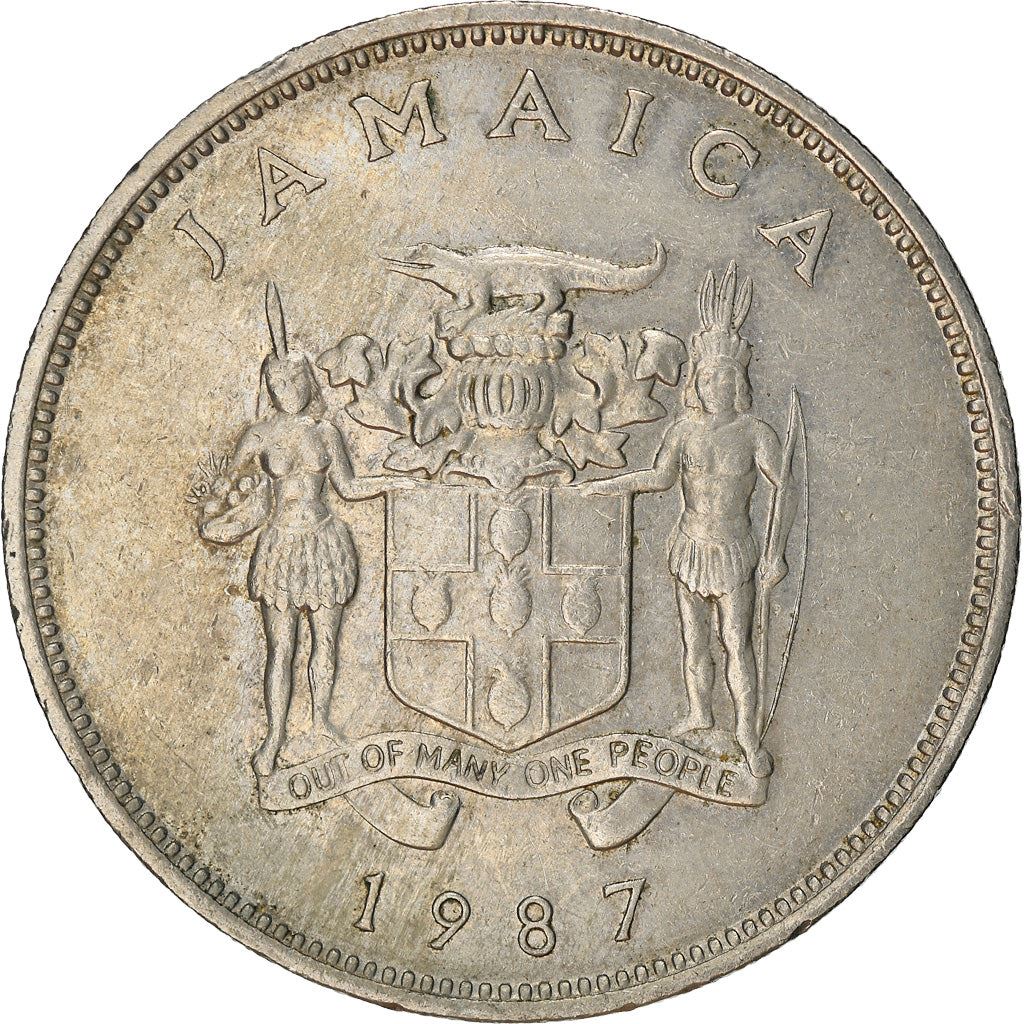 Jamaica | 25 Cents Coin | Streamertail | Km:49 | 1969 - 1990