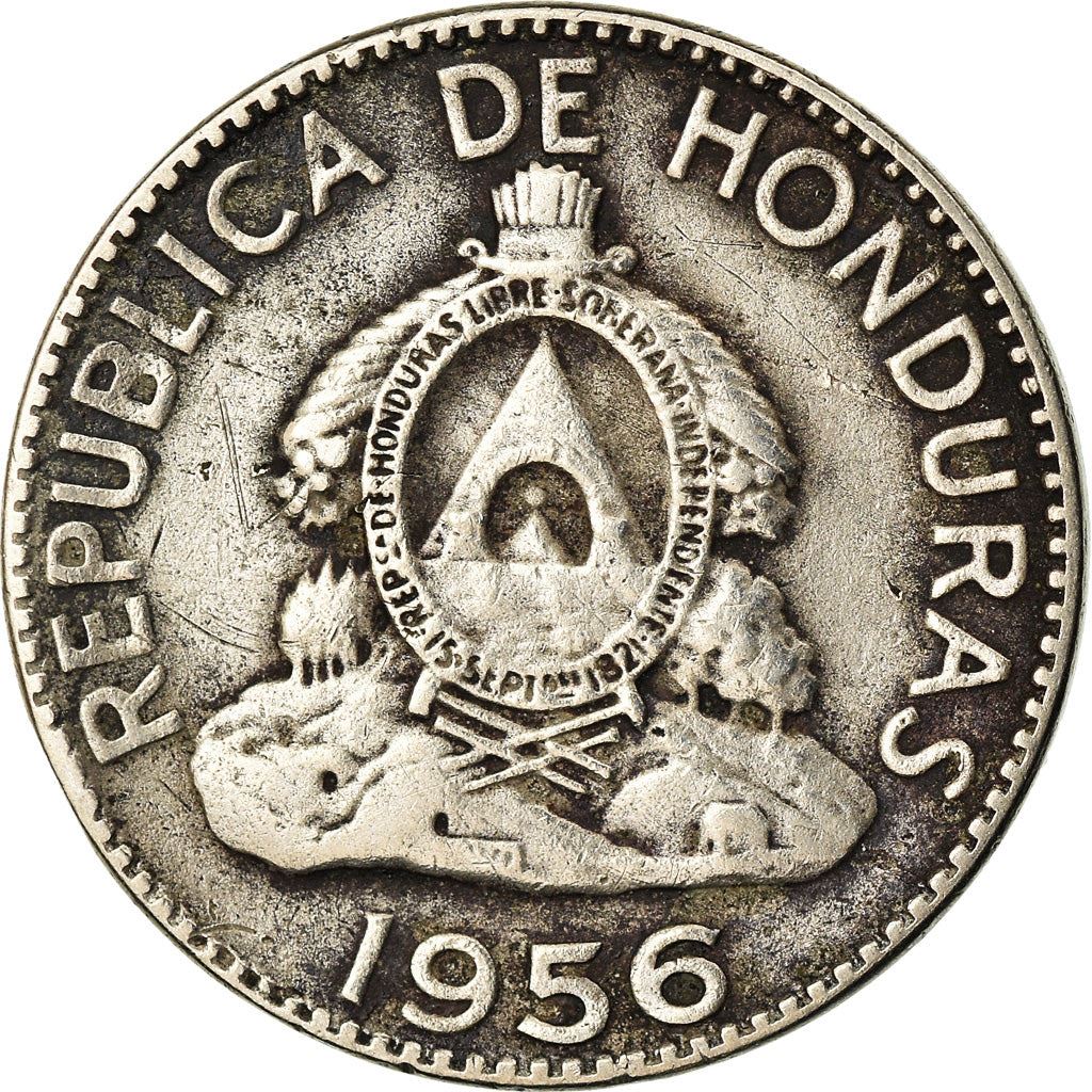 Honduras | 5 Centavos Coin | Pyramid | Km:72 | 1931 - 1980