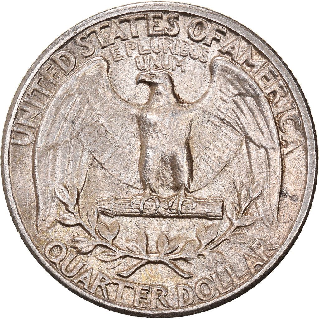 アメリカ合衆国 | 1/4ドル硬貨 | ジョージ・ワシントン | KM:164 | 1932年 - 1964年