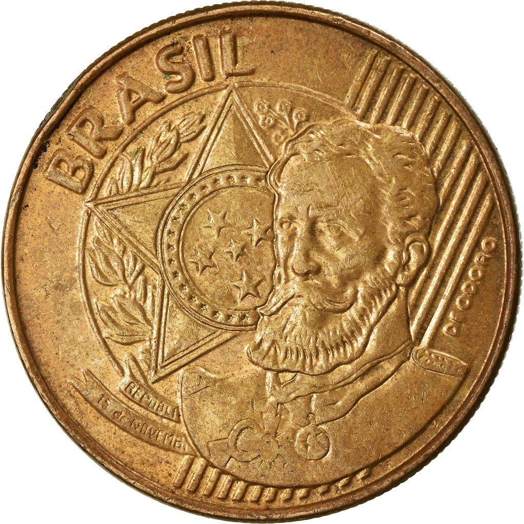 Brazil | 25 Centavos Coin | Deodoro da Fonseca | Km:650 | 1998 - 2024