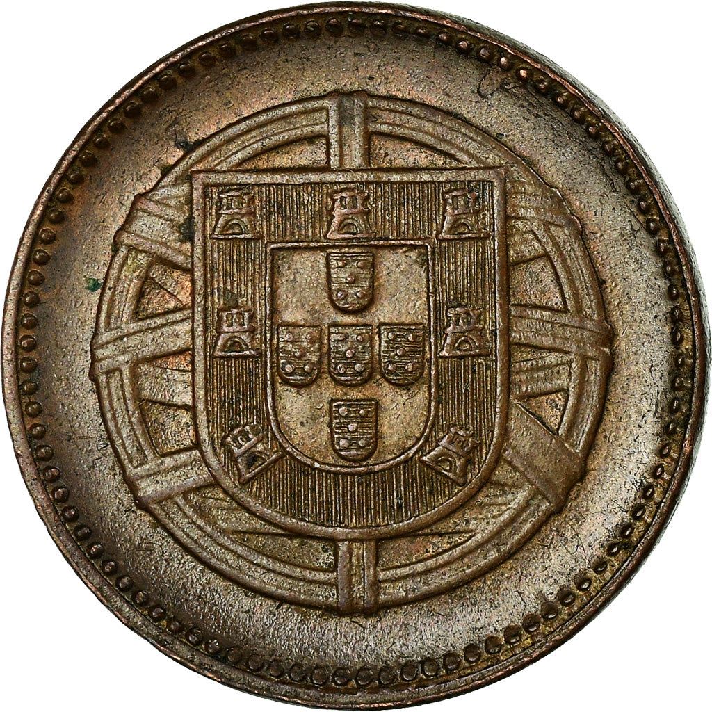 Portugal | Pièce de 2 centavos | Bronze | Sphère armillaire | Blason | Km : 568 | 1918 - 1921