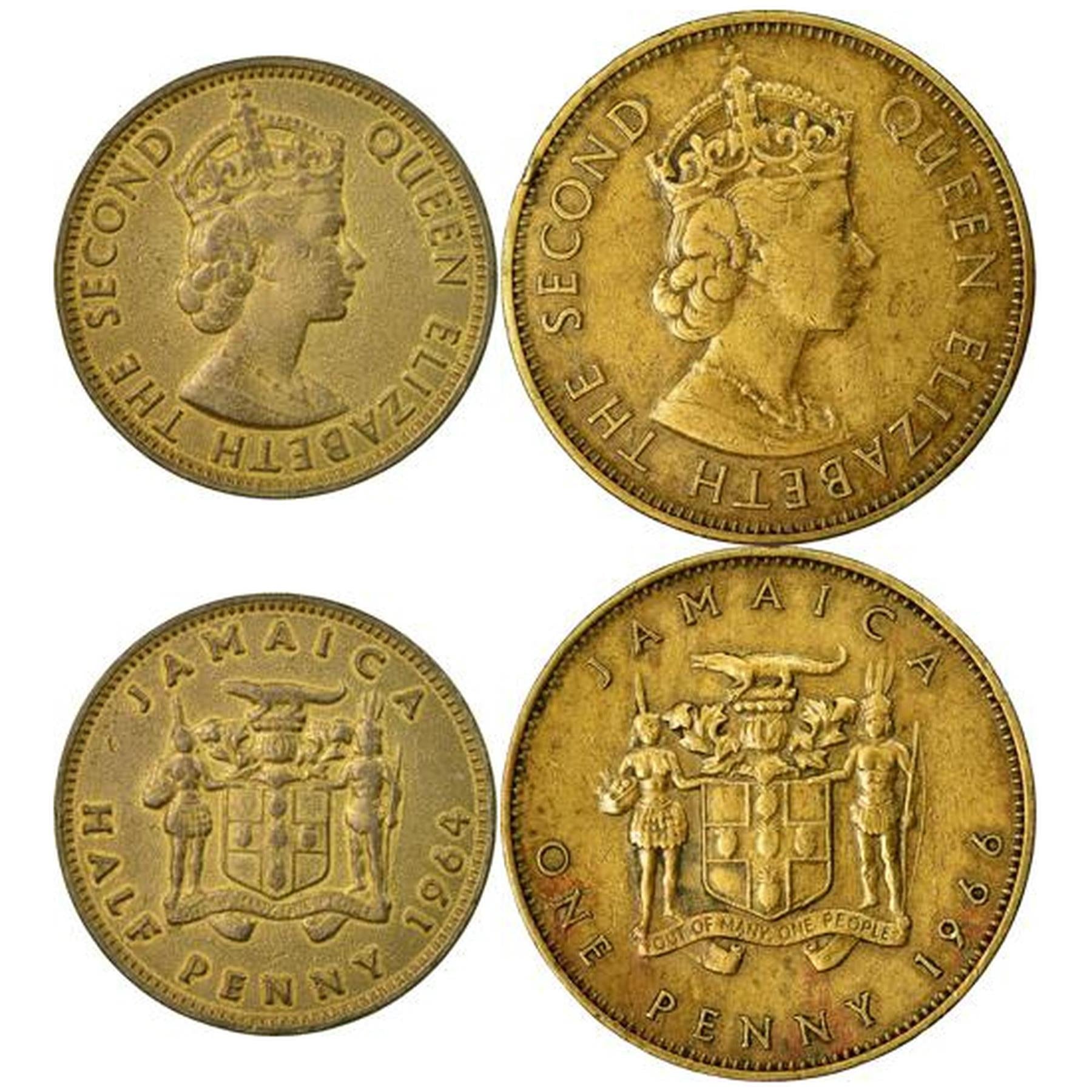 ジャマイカのコインコレクション