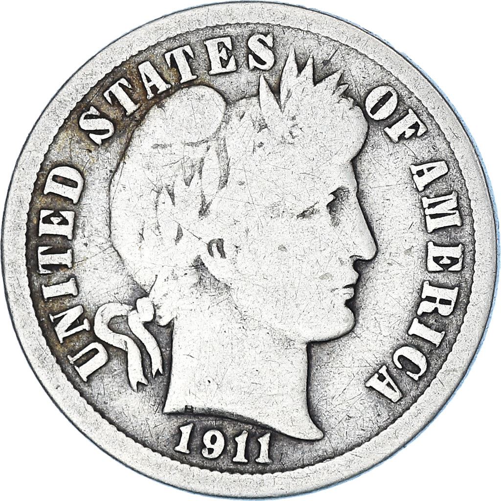 United States | 1 Dime Coin | Barber Dime | KM:113 | 1892 - 1916