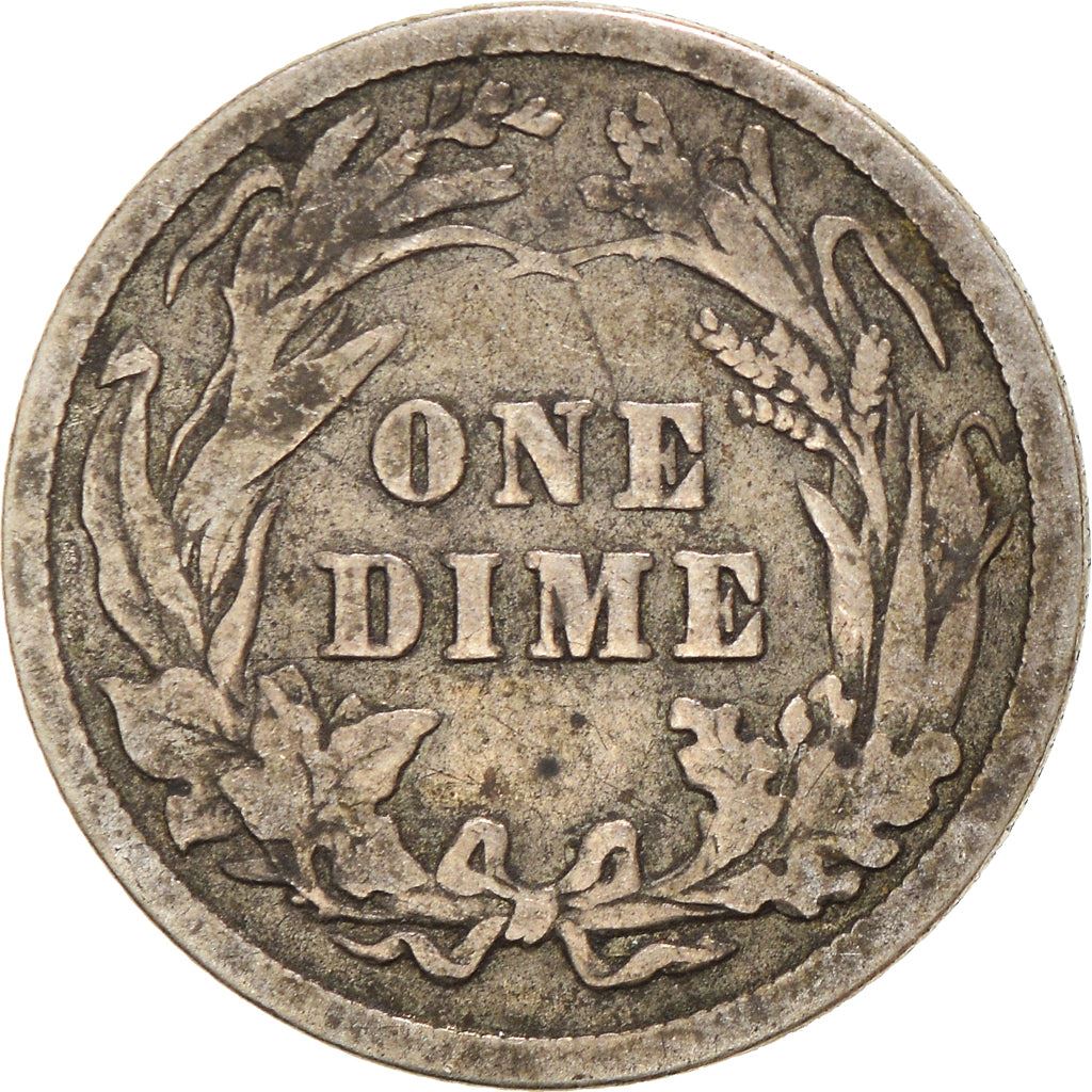 United States | 1 Dime Coin | Barber Dime | KM:113 | 1892 - 1916