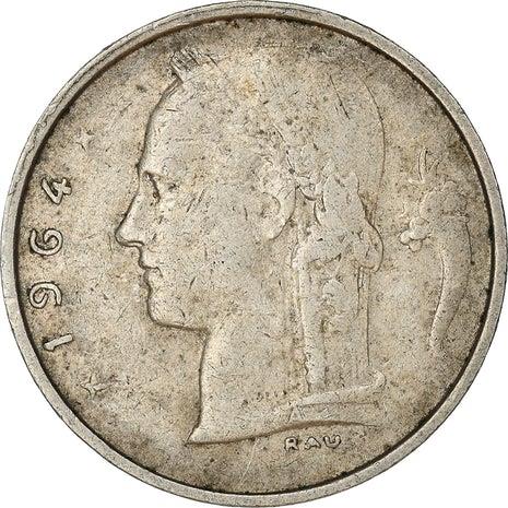 Belgian 1 Franc | 100 Coins | Baudouin I Belgie | Belgium | Cornucopia | Oak | Star | 1950 - 1988