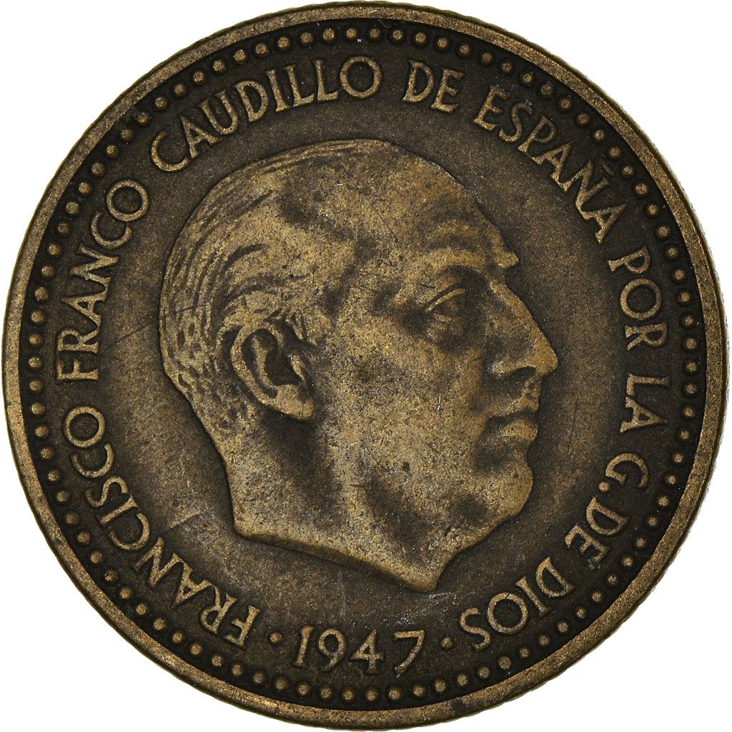 Spain 1 Peseta | 100 Coins | Spanish Francisco Franco | KM775 | 1946 - 1963